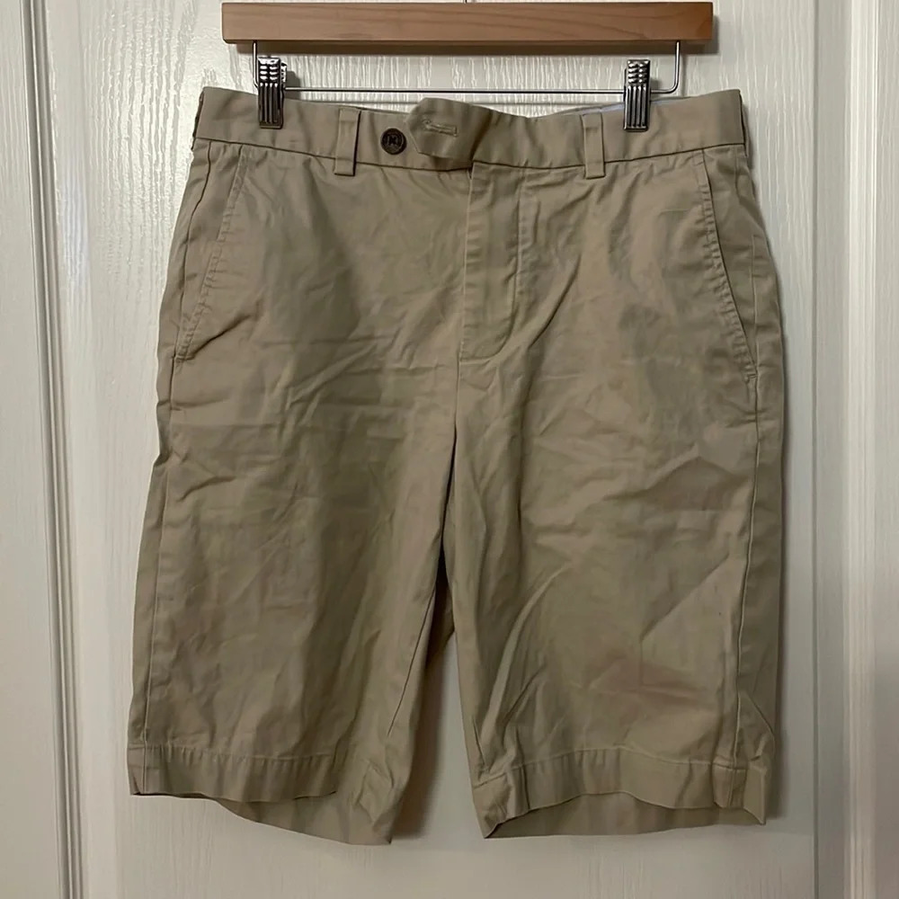 Brooks Brothers 32 Khaki Heavy Twill Shorts